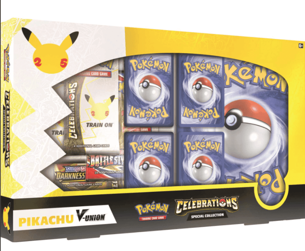 Pokémon TCG: Celebrations Special Collection - Pikachu V-UNION - Anglais - Poke-Geek
