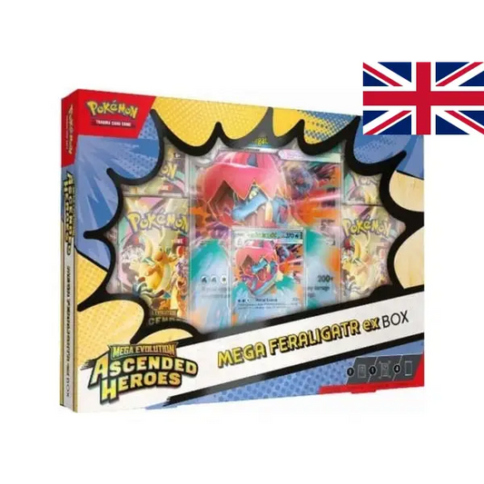 Pokémon TCG: Mega Evolution, Ascended Heroes ex Box – Modèle aléatoire – Anglais