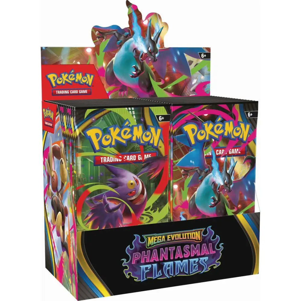 Pokémon TCG – Mega Evolution : Phantasmal Flames – Booster Display (ENGLISH) - Poke-Geek