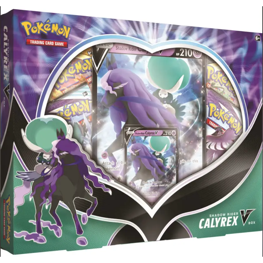 Pokémon TCG: Shadow Rider Calyrex V Box - Anglais - Poke-Geek