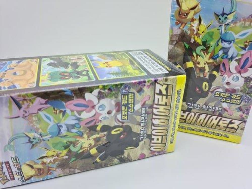 Pokémon TCG: Sword & Shield Eevee Heroes Booster Box KOREAN - Poke-Geek