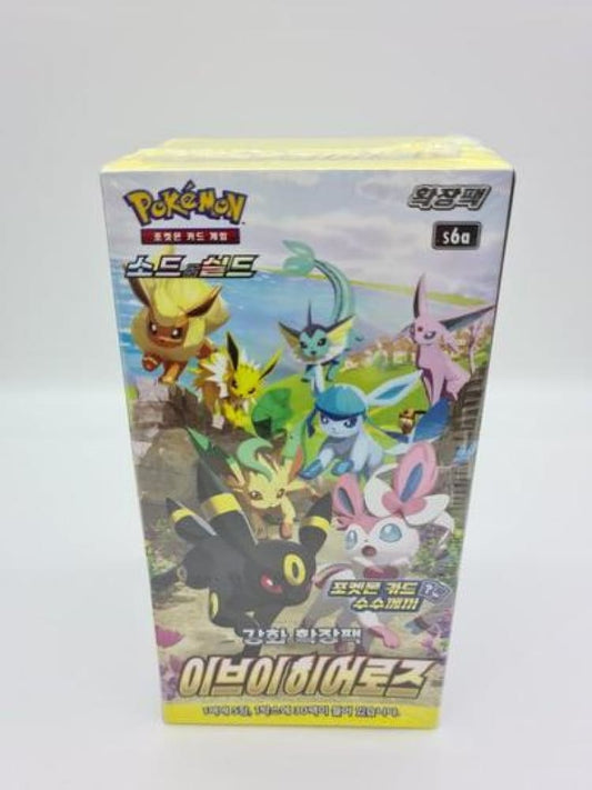 Pokémon TCG: Sword & Shield Eevee Heroes Booster Box KOREAN