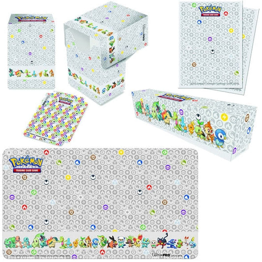 Pokémon - Ultra Pro - Pack Édition Spéciale - BUNDLE Pokemon - Tapis, Deck box et Sleeves