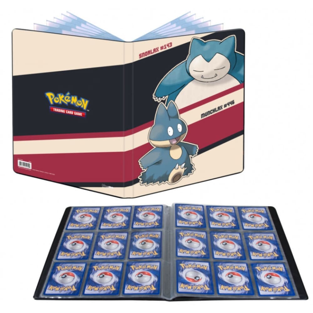 Pokémon - Ultra Pro - Portfolio - A4 - 9 Cases - Ronflex & Goinfrex - Poke-Geek