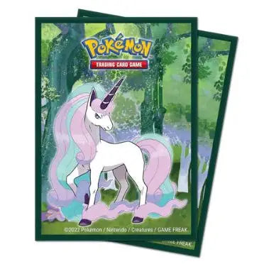 Illustration Galopa de Galar des 65 sleeves Ultra Pro Clairière Enchantée incluses dans le pack