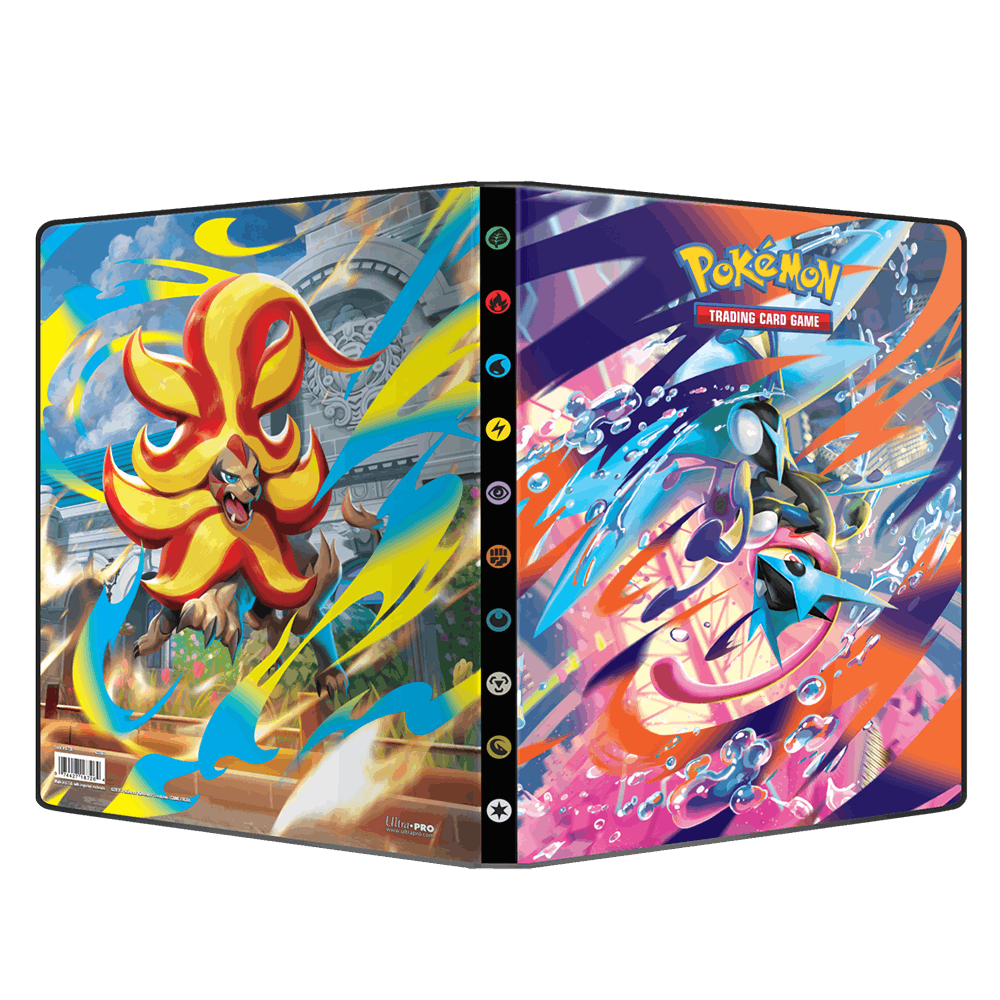 Portfolio Pokémon ME04 Chaos Ascendant 9 pochettes Ultra Pro – Méga-Amphinobi et Méga-Némélios