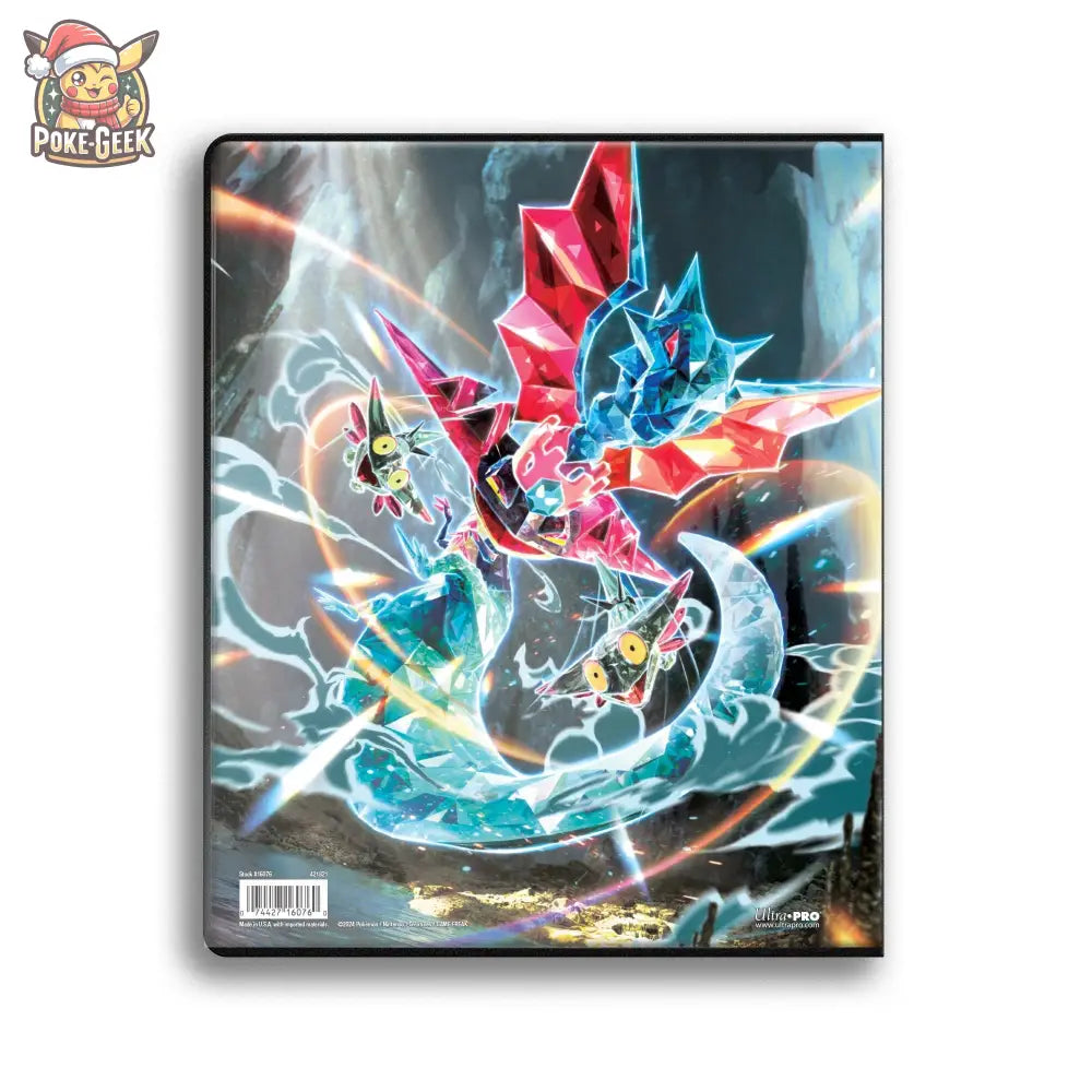 Portfolio Ultra Pro Pokémon – Mascarade Crépusculaire – Ogerpon – 9 Pochettes A4 - Poke-Geek