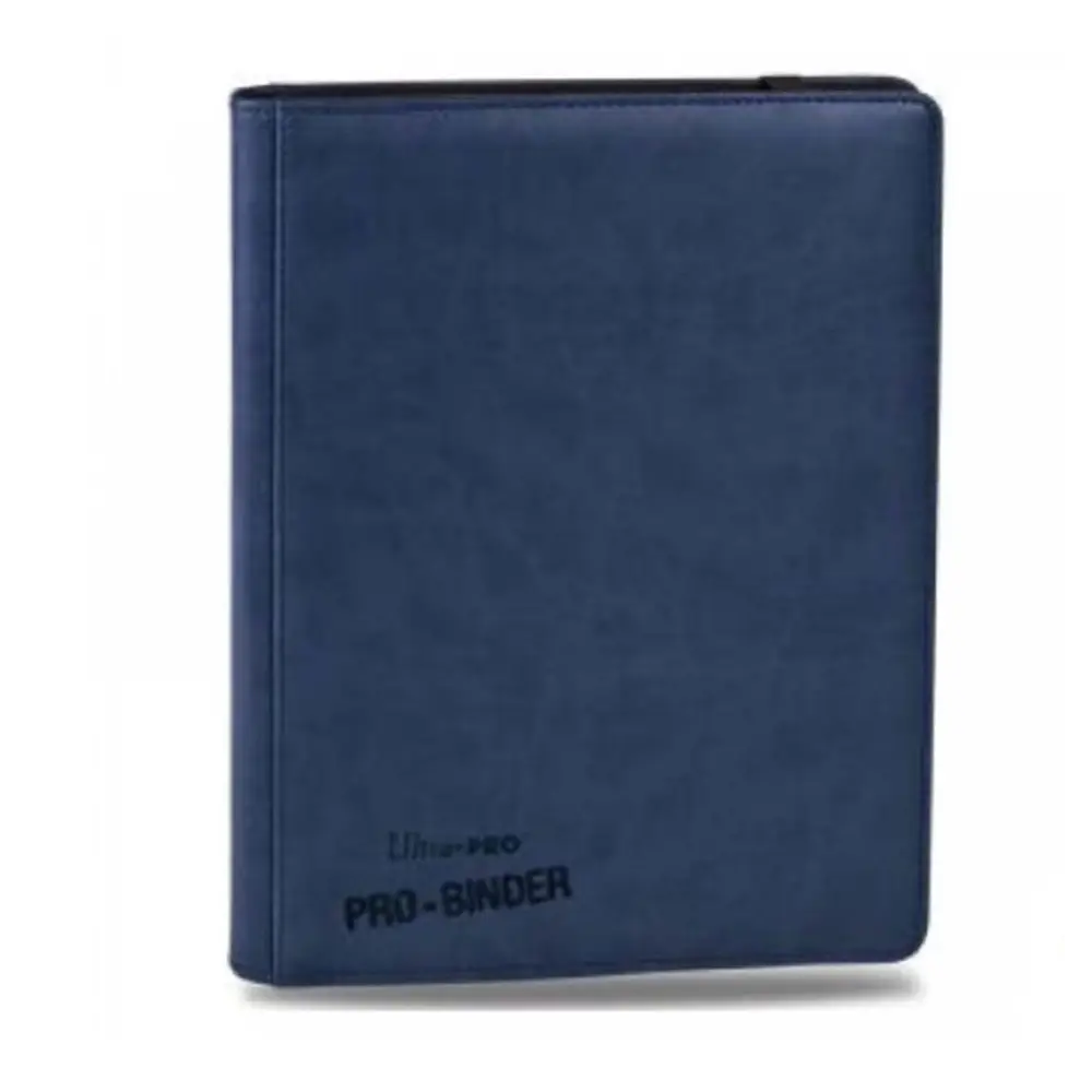 Portfolio Ultra Pro - Premium Pro-binder - 360 cases - Simili Cuir Bleu Foncé - Poke-Geek