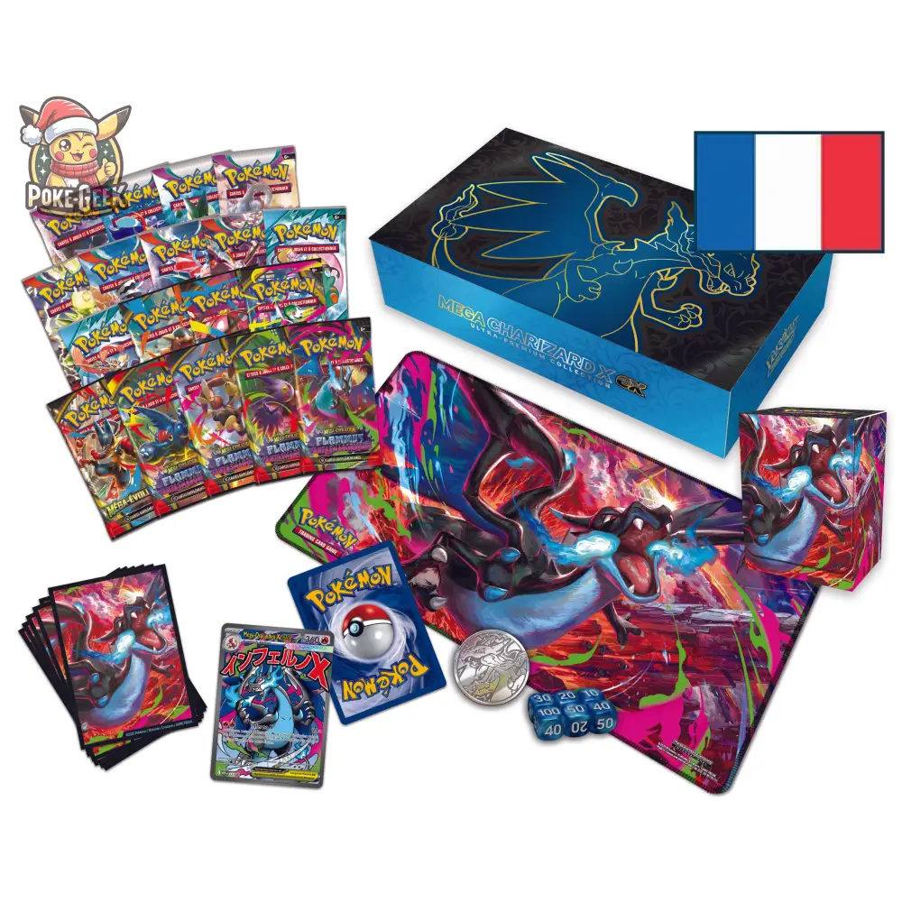 [PRÉCOMMANDE] Pokémon JCC – Collection Ultra-Premium Méga-Dracaufeu X-ex – FR