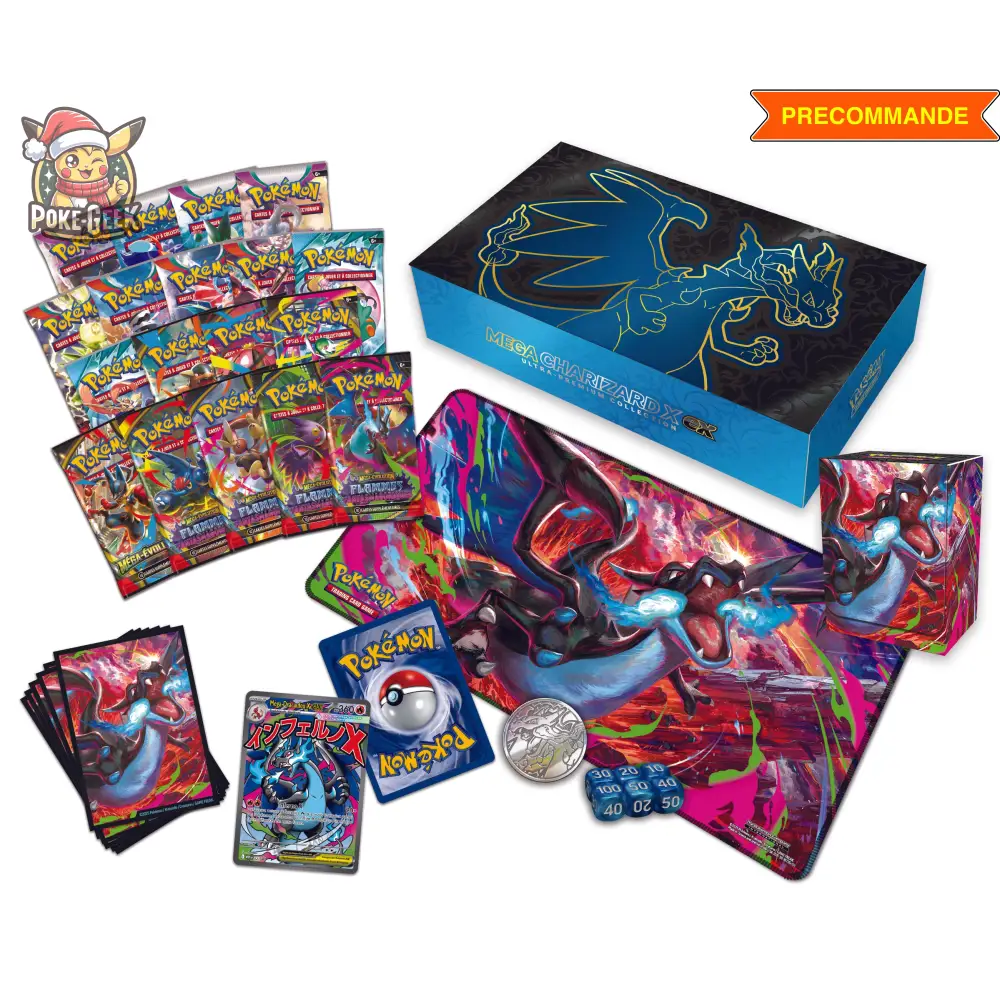 [PRÉCOMMANDE] Pokémon JCC – Collection Ultra-Premium Méga-Dracaufeu X-ex – FR