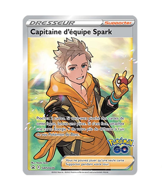 Pokemon - Épée et Bouclier Promo - Capitaine d'équipe Spark SWSH226 - Poke-Geek