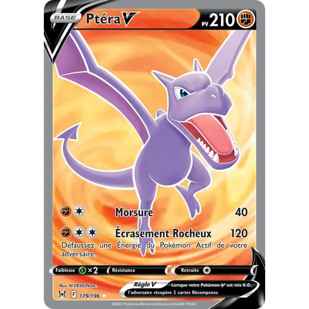 Ptéra V - EB Origine Perdue - 179/196 - Poke-Geek