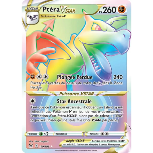 Ptera VSTAR - EB Lost Origin - 199/196