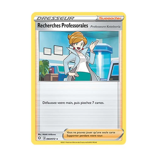 Rare - Pokemon - Destinées Radieuses - Recherches Professorales (Professeure Keteleeria) 60/72