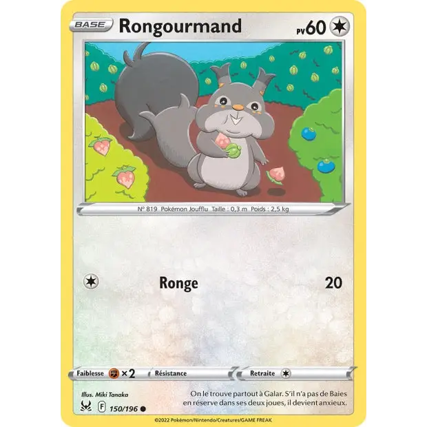 Rongourmand - EB Origine Perdue - 150/196 - Poke-Geek