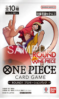 Pack Promo ONE PIECE Card Game × ROUND1 2026 – 1 carte aléatoire – Japonais - Poke-Geek