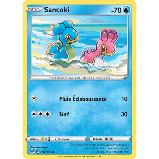 Sancoki - EB Origine Perdue - 39/196