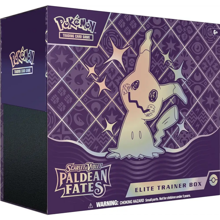 Scarlet and Violet - Elite Trainer Box Paldean Fates  4.5 - US (Version Anglaise)