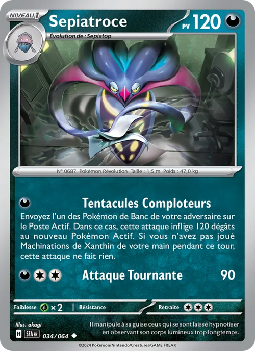 Sepiatroce 34/64 — EV06.5 – Fable Nébuleuse