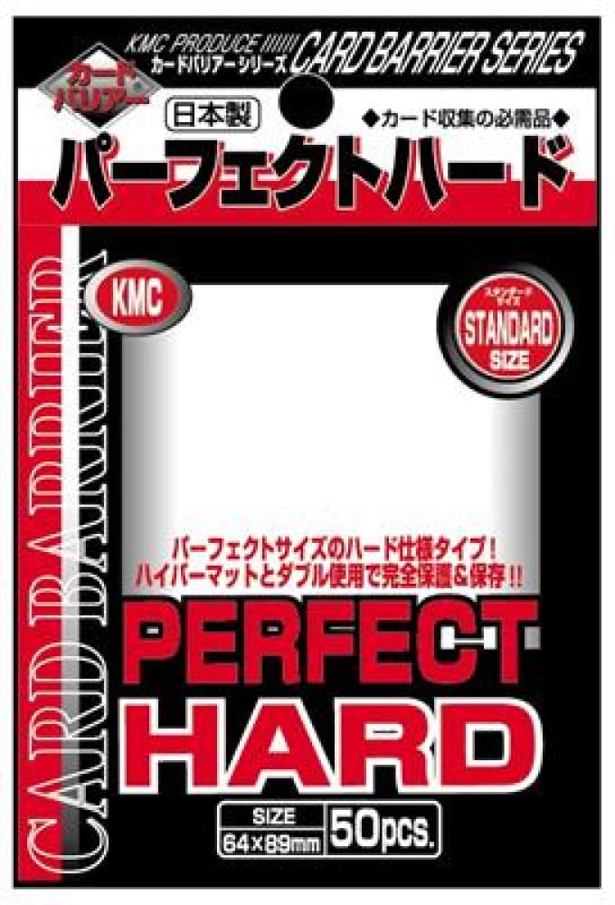 Sleeve KMC - Perfect Hard Size -Transparent - par 50 - Poke-Geek