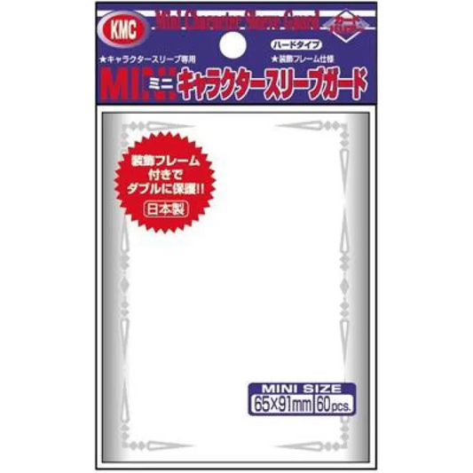 KMC Sleeve - Small Card Sleeves - Japanese Format - Transparent - 60 per pack