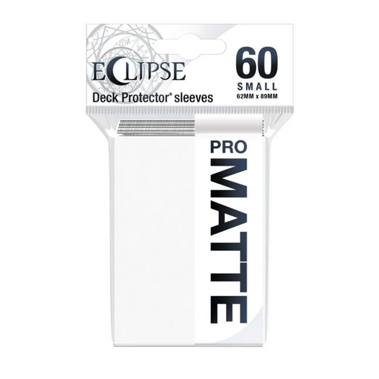 Ultra Pro Sleeve - Eclipse - Japanese Size - Matte Pacific White - 60 per pack