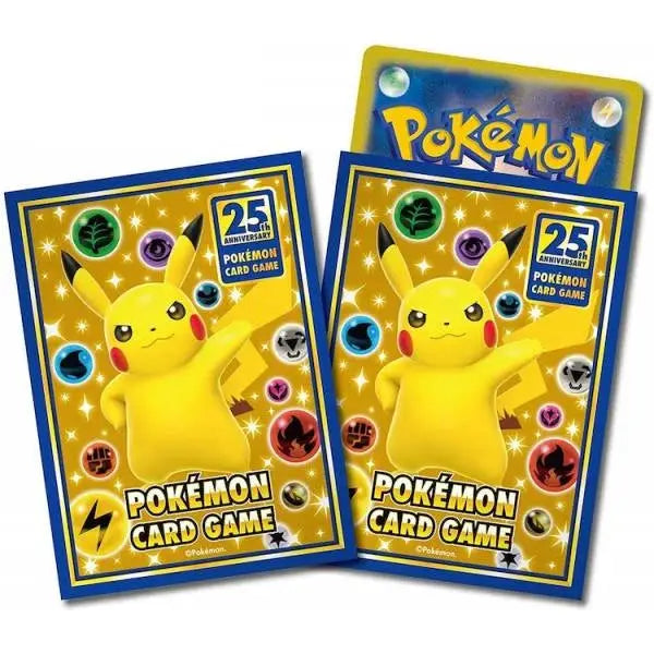 Sleeves 64 Pokémon 25th Anniversary Collection – Japonais - Poke-Geek