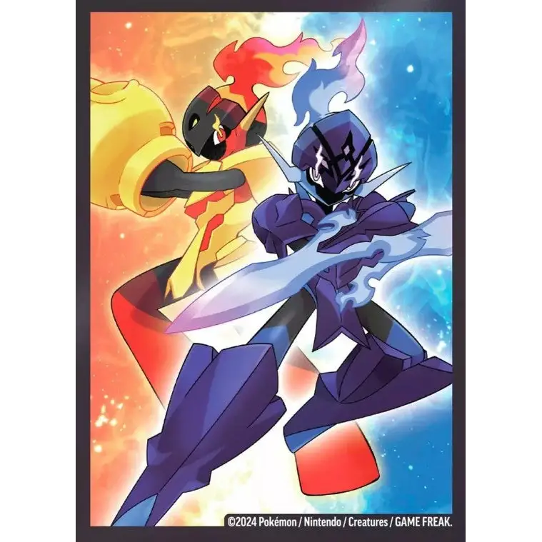 Sleeves Pokémon Carmadura & Malvalame – 65 Sleeves Officielles - Poke-Geek