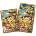 Sleeves Pokémon Center - Cadeau de Pikachu (64 unités - Scellé - Exclusivité Japon) - Poke-Geek
