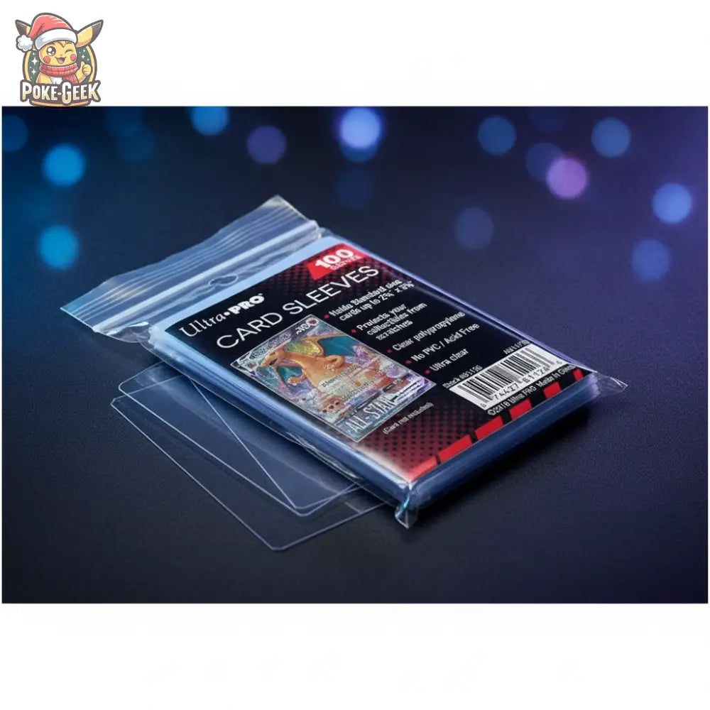 Sleeves Ultra Pro Standard Transparent – x100 - Poke-Geek