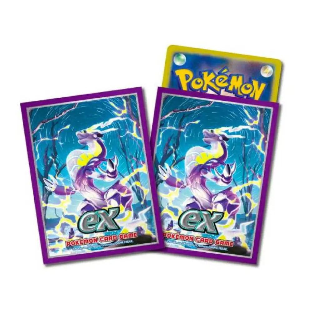 Sleeves x 64 : Miraidon Ex - 1x Pack - JPN - Poke-Geek
