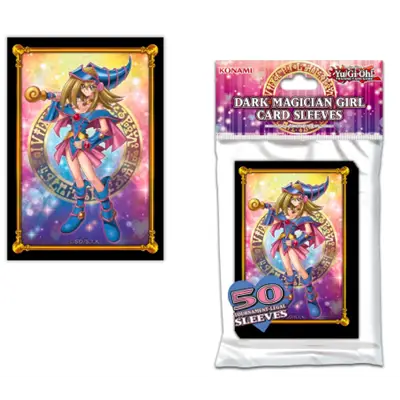 Sleeves Yu-Gi-Oh! Magicienne des Ténèbres – Format Small x50 – Officiel Tournoi - Poke-Geek