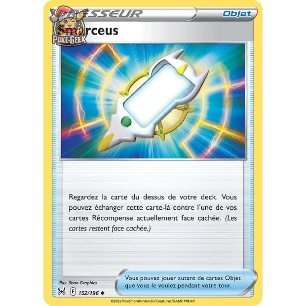 Smarceus - EB Origine Perdue - 152/196 - Poke-Geek