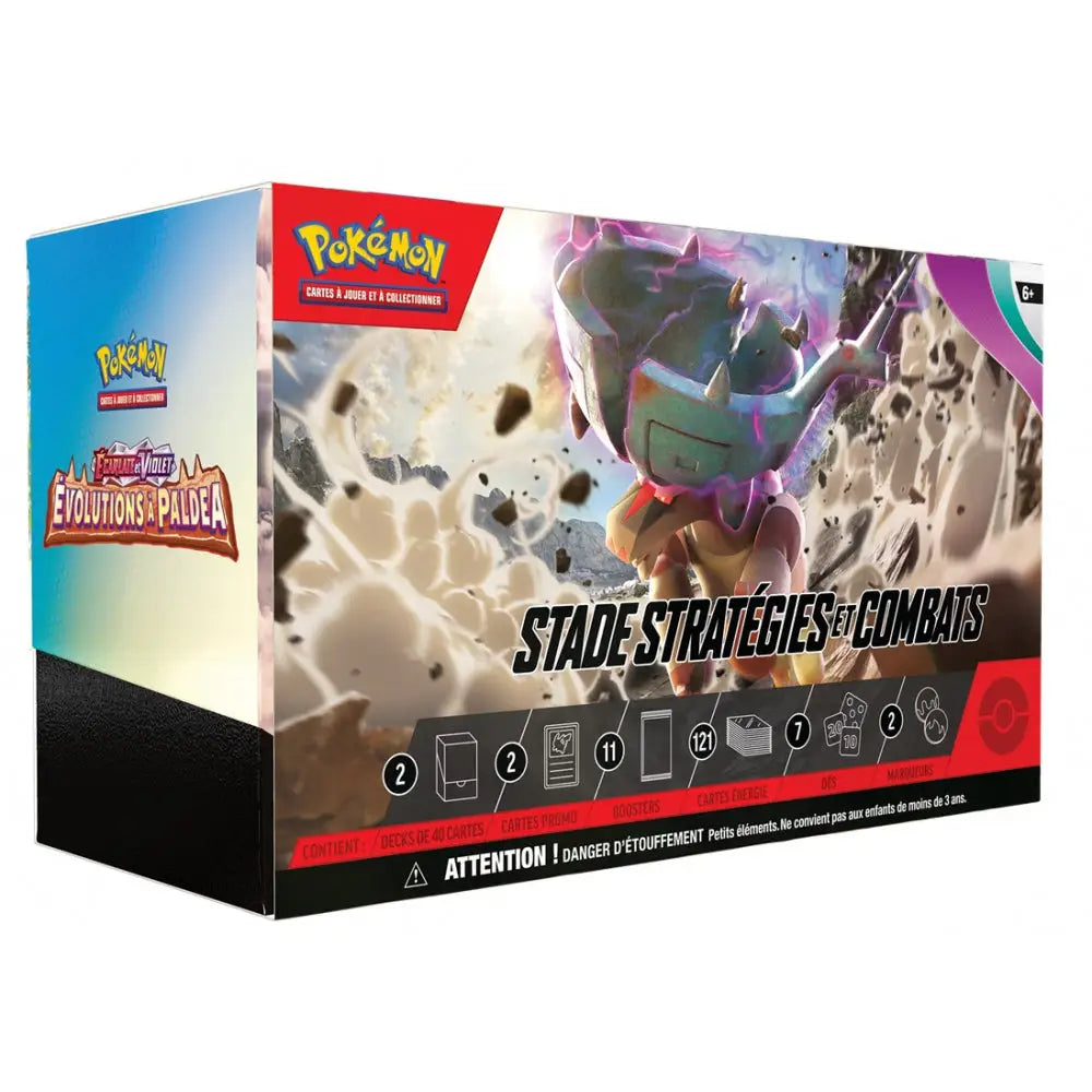 Stade Stratégies et Combats Evolutions à Paldea 11 Boosters EV02 FR Stade Stratégies et Combats EV02