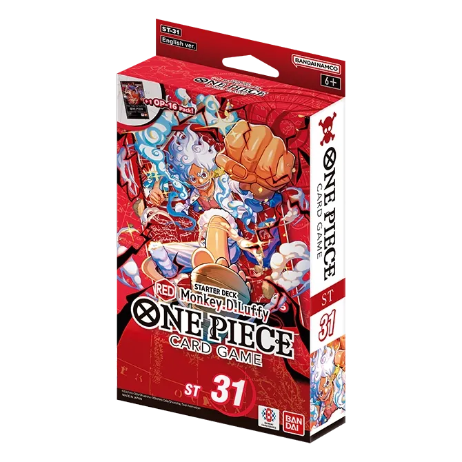 Starter Deck One Piece ST-31 Red Monkey D. Luffy – Anglais