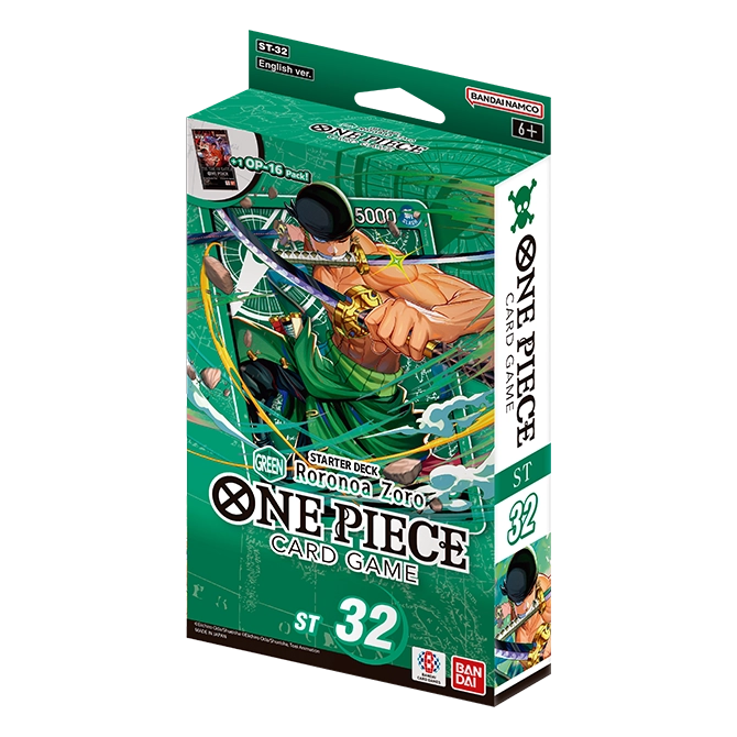 Starter Deck One Piece ST-32 Green Roronoa Zoro – Anglais