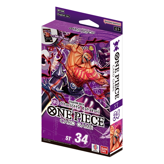 Starter Deck One Piece ST-34 Purple Charlotte Katakuri – Anglais