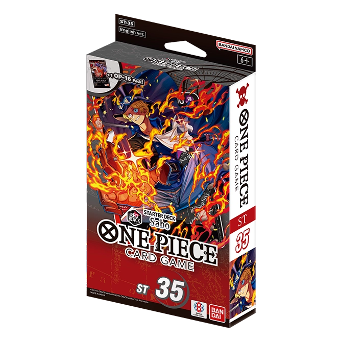 Starter Deck One Piece ST-35 Red/Black Sabo – Anglais