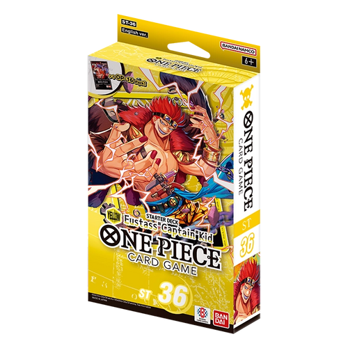 Starter Deck One Piece ST-36 Yellow Eustass Captain Kid – Anglais - Poke-Geek