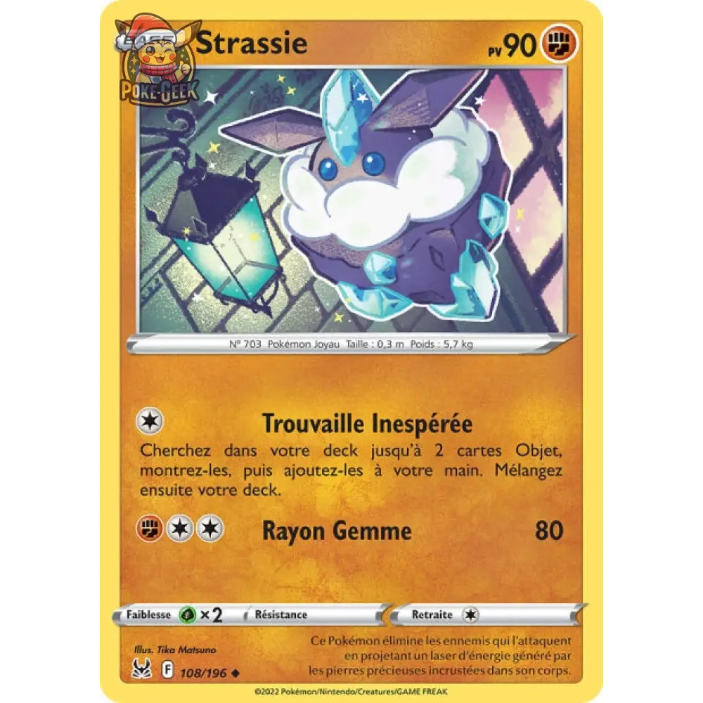 Strassie - EB Origine Perdue - 108/196 - Poke-Geek