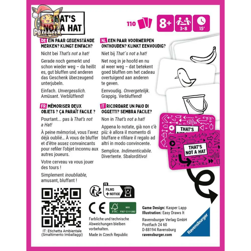 That’s Not a Hat – Le jeu où oublier devient un art!