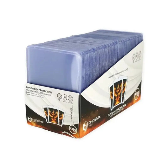 Toploader Regular - PHOENIX SHIELD Protection (Pack of 100)