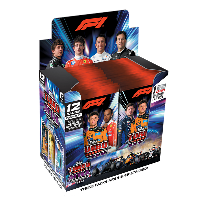 Topps F1 Turbo Attax 26/27 – Display 24 boosters – FR