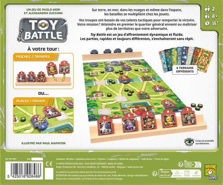 Toy Battle – Jeu de stratégie pour 2 joueurs – Français