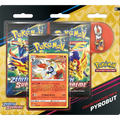 TRIPACK PIN'S PYROBUT ZENITH SUPREME EB12.5 - FR - Poke-Geek
