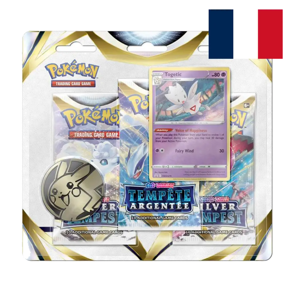 Tripack Pokémon Tempête Argentée EB 12 - FR ( visuel aléatoire ) - Poke-Geek