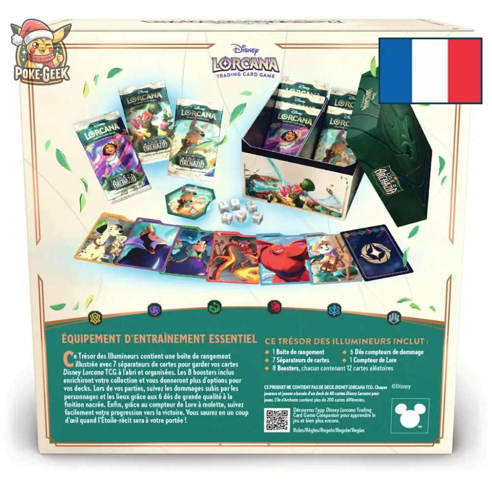 Trove Pack (Trésor des Illumineurs) – L’Île d’Archazia – Set 7 – Disney Lorcana FR - Poke-Geek