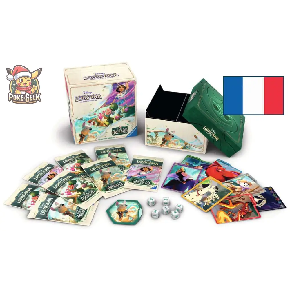 Trove Pack (Trésor des Illumineurs) – L’Île d’Archazia – Set 7 – Disney Lorcana FR - Poke-Geek