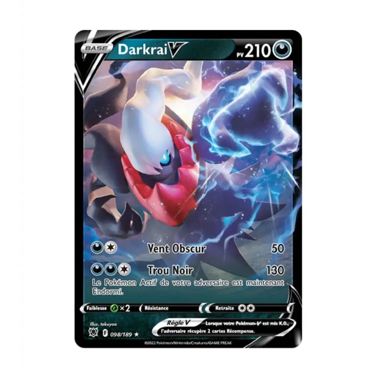 Ultra - Pokemon - Astres Radieux - Darkrai V 98/189