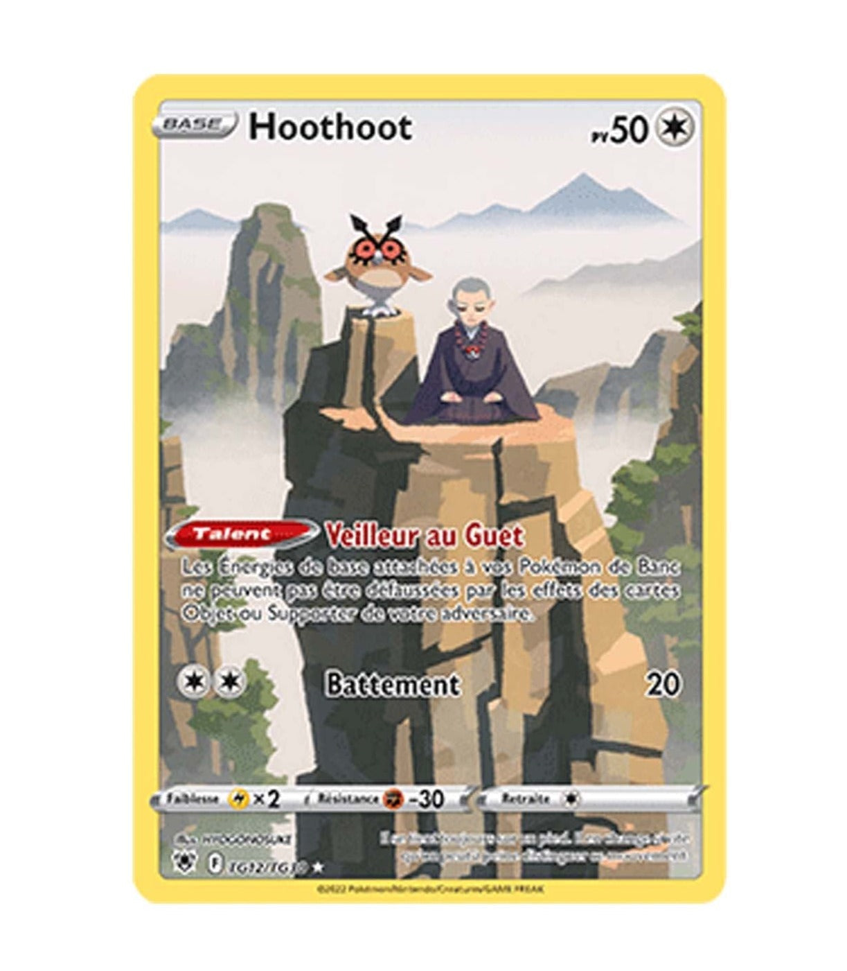 Ultra - Pokemon - Astres Radieux - Hoothoot TG12/TG30 - Poke-Geek